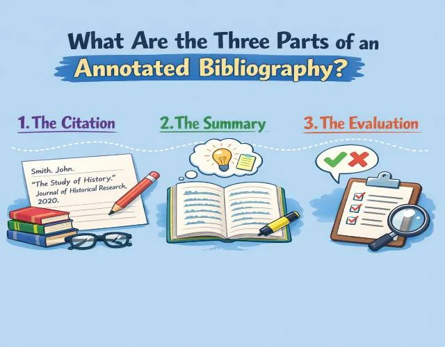 Three Parts of Annotated Bibliography
