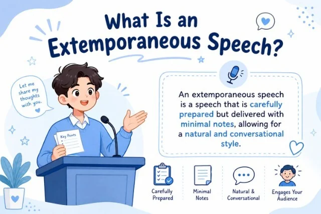 Extemporaneous Speech Definition