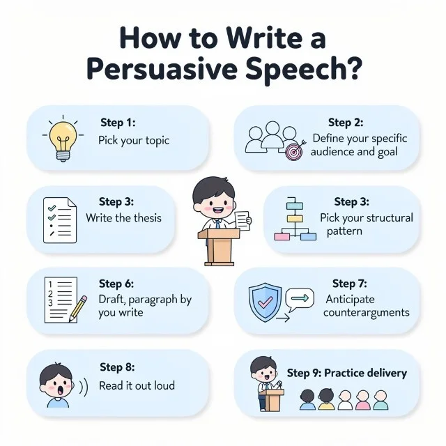 How to Write a Persuasive Speech